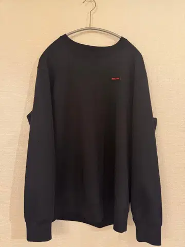 BRIEFING 브리핑 3D 로고 크루넥 (블랙 L 사이즈)