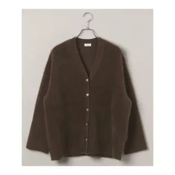 apart by lowrys CN 라쿤 네이비 V 가디건 다크 브라운