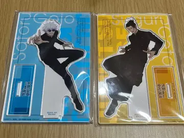 주술회전 리얼 탈출 게임 아크릴 스탠드 아크스타 고죠 사토루 게토 스구루