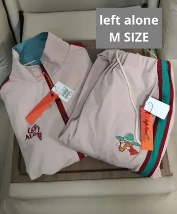 [ 새상품 ] 레프트 얼론 리버서블 저리 셋업 M 사이즈