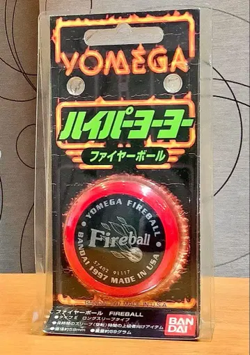 [레어] 레어 컬러 하이퍼 요요 파이어볼 레드 x 블랙