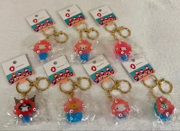 [ 총 7종 ] 산리오 미야쿠미야쿠 변신 클리어 컬러 키링
