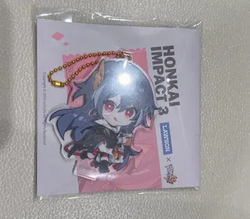 붕괴 3rd 로손 콜라보 후카 키링 아크릴 스탠드