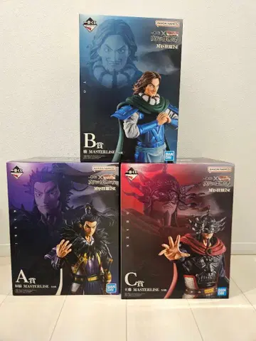 제일복권 킹덤 A상 환기 B상 등 C상 왕전 피규어 3체 세트