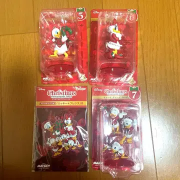 DISNEY 크리스마스 오너먼트 복권 2025 도날드 가족 4종 세트