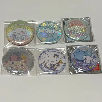 캔뱃지 세트 시나몬 시나모롤