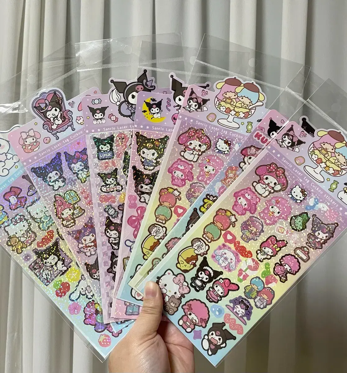 Hologram stickers (bulk sale) total 13 sheets