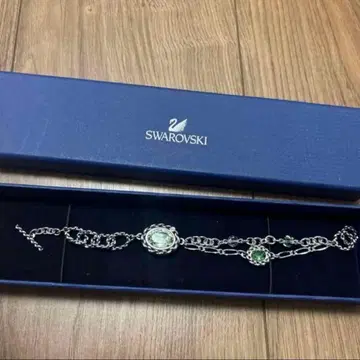 [ 미사용품 ] 스와로브스키 팔찌