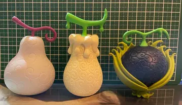 원피스 피규어 악마의 열매 3종 세트