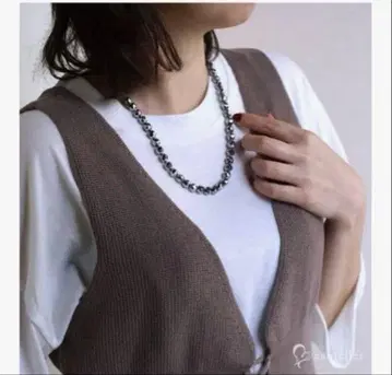 [OVER-9] 테라헤르츠 목걸이 50cm 스타컷 8mm