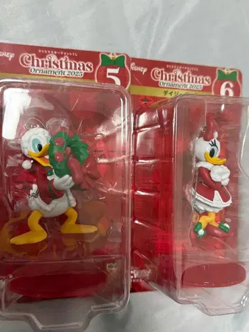 Happy 복권 디즈니 크리스마스 오너먼트 2025 도날드 데이지