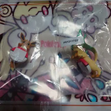 포켓몬 제일복권 길거리 산책 치라린 프렌즈 2체 세트와 핸드 타월