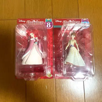 DISNEY 크리스마스 오너먼트 복권 2025 아리엘 안나 2종 세트