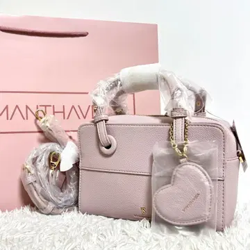 [ 미사용 새상품 ] 사만사 베가 스탠다드 큐트 미니 숄더백 핑크