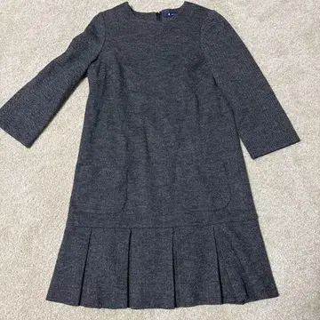 컨디션 최상 M'S GRACY 엠즈 그레이시 트위드 원피스 40 프릴