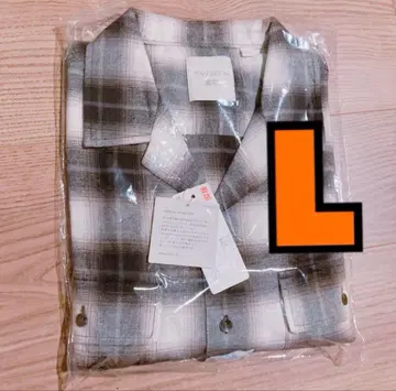 새상품 유니클로 JW 앤더슨 브러쉬드 코튼 오버 사이즈 셔츠 L