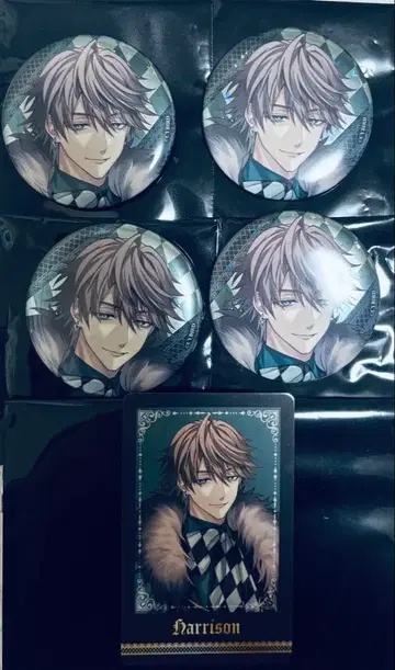 잘생긴 남자 빌런 해리슨 캔뱃지 카드