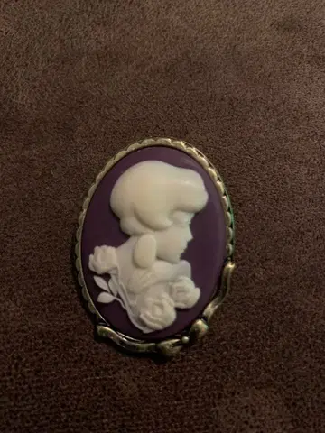 스튜디오 지브리 붉은 돼지 카메오 브로치 지나