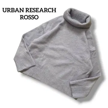 URBAN RESEARCH ROSSO 터틀넥 니트 연보라 F