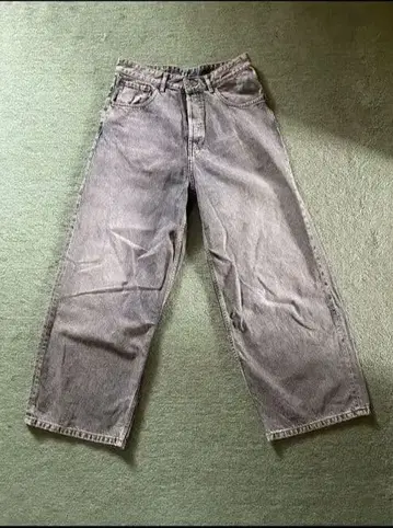 ZARA 와이드 레그 데님 팬츠