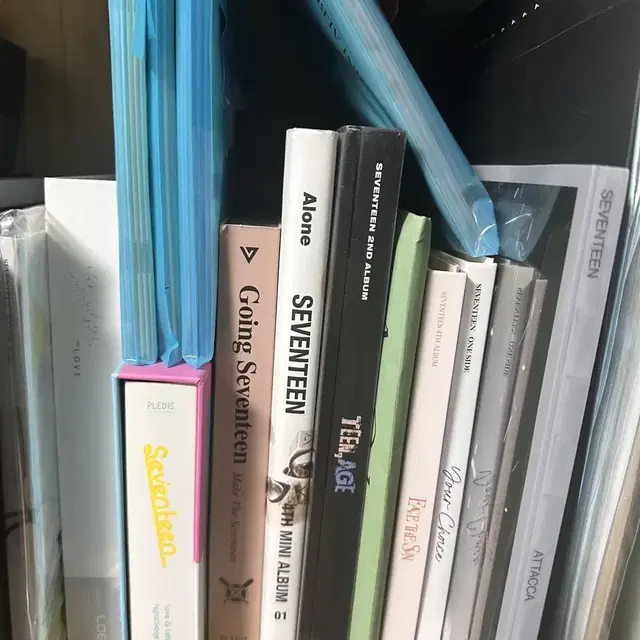 세븐틴 앨범 처분