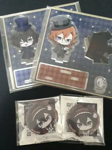 문호 스트레이독스 다자이 오사무 나카하라 츄야 아크릴 스탠드 정가 AGF