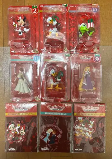 Disney 크리스마스 오너먼트 2025 피규어 오너먼트상 묶음 판매