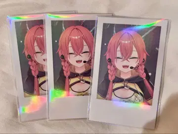 니지산지 가요제 시시도 아카리 폴라로이드풍 카드