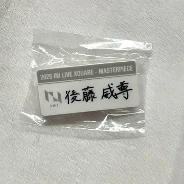 INI 고토 타케루 명찰 캡슐 토이