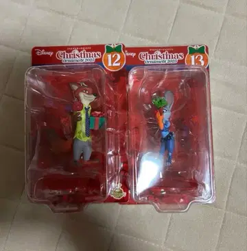 디즈니 크리스마스 오너먼트 복권 닉 & 주디