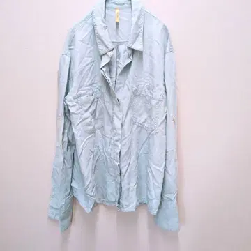 ROYAL PARTY 스카이블루 긴팔 셔츠 로얄 파티