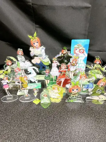 5등분의 신부 나카노 네잎 아크릴 스탠드 세트 다수