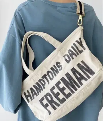 라빠르망 그래픽 토트백 내추럴