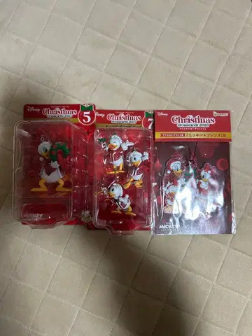 디즈니 크리스마스 오너먼트 복권 3종 세트
