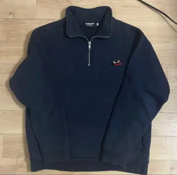 fathom 파좀 하프 지퍼 맨투맨