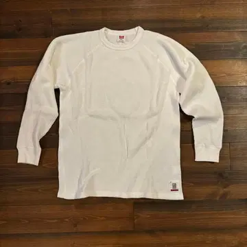 스탠다드 캘리포니아 와플 서멀 T S 화이트 새상품