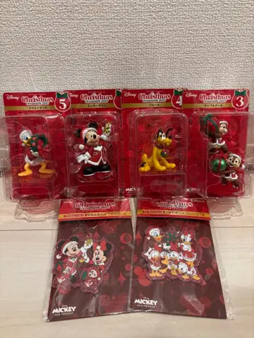 디즈니 크리스마스 오너먼트 복권 6종 세트