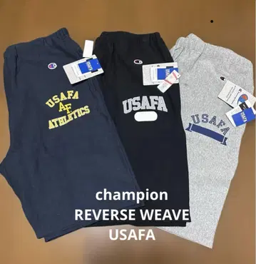 champion REVERSE WEAVE USAFA 그레이 숏팬츠