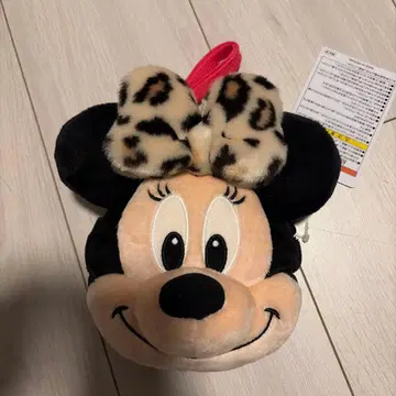 새상품 디즈니 미니 숄더백 레오파드