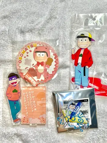 오소마츠 6쌍둥이 아크릴 스탠드 묶음 판매 오소마츠 카라마츠