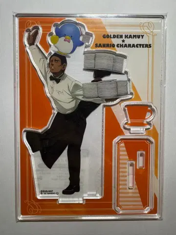 골든 카무이 x 산리오 캐릭터즈 아크릴 스탠드 코이토 x 턱시도샘