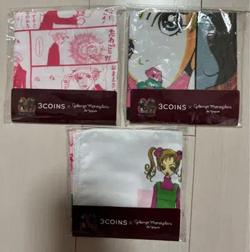 이웃 이야기 손수건 3coins