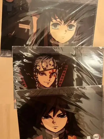 귀멸 ufotable 다이닝 레이어드 클리어 파일 주합회의 7매