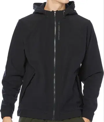 언더아머 트레이닝 플리스 UA 러쉬 풀 지퍼 후디 SM