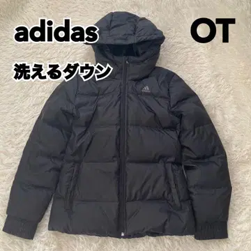 adidas 워셔블 다운 후드 부착 자켓