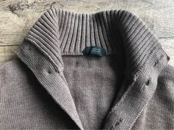 ZANONE KYOTO 미들 게이지 울 니트 스탠드 카라 가디건