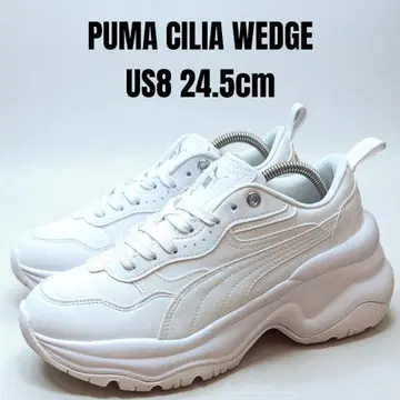 새상품급 PUMA CILIA WEDGE 푸마 시리아 웨지 24.5cm