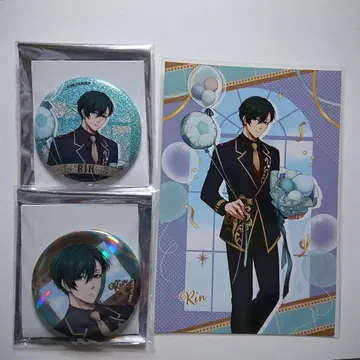 블루 록 이토시 린 벌룬 글리터 캔뱃지 메탈 캔뱃지 특전