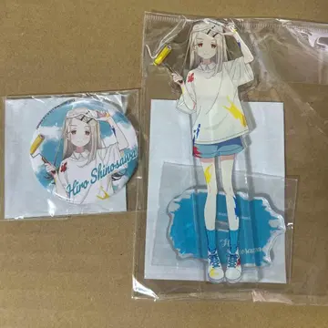 학마스 시노자와 히로 아크릴 스탠드 페인터 스타일