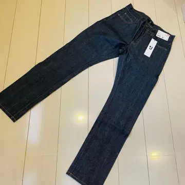 미사용 UNIQLO 셀비지 스트레이트 청바지 27 J